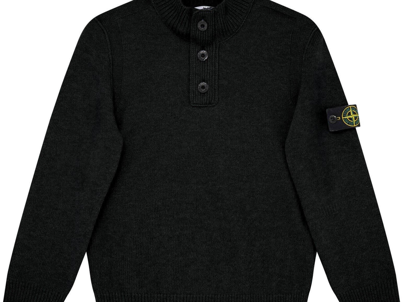 Stone Island | Junior Button Up Knit | Knitted Tops | Cruise Stone Island | Junior Button Up Knit | Knitted Tops | Cruise